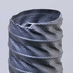 condotto d'aria flessibile / in tessuto / in poliestere / in termoplastica