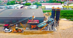 centrale di betonaggio stazionario