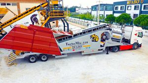 centrale di betonaggio mobile