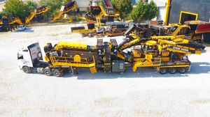 gruppo di frantumazione e setacciatura a percussione ad asse verticale