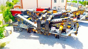 gruppo di frantumazione e setacciatura a ganascia