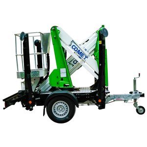 piattaforma telescopica trainabile