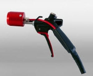 pistola ad aria compressa a ugello