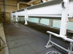 verniciatura poliuretano / su acciaio / industriale / per il settore dell'edilizia