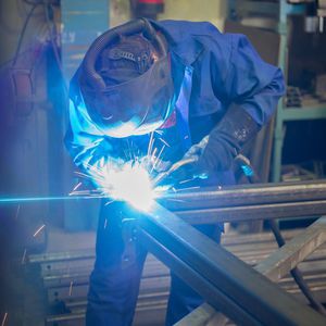 saldatura ad arco / acciaio / per il settore dell'edilizia / industriale