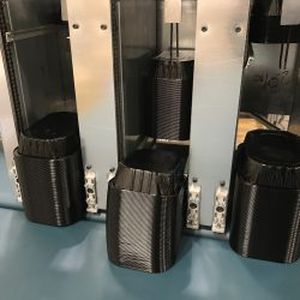 accatastatore per vaschette