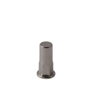 inserto filettato / in acciaio inox / piatto