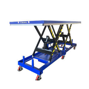 tavola elevatrice a doppio pantografo in tandem