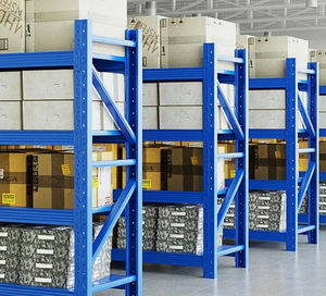 scaffalatura per magazzino di stoccaggio