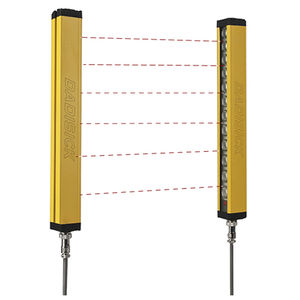 barriera fotoelettrica di sicurezza