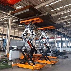 piattaforma elevatrice a forbice su ruota
