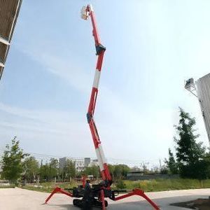 piattaforma a ragno cingolata