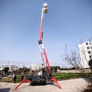 piattaforma a ragno cingolata