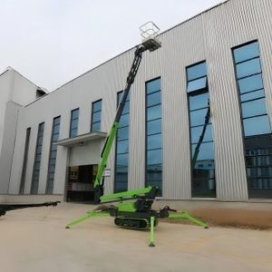 piattaforma a ragno cingolata