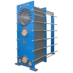 condensatore a piastre / a vapore / in acciaio / per l'industria delle bevande