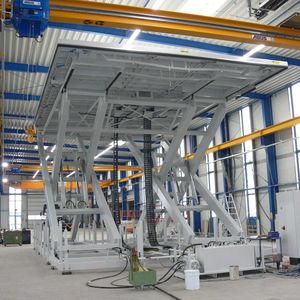 tavola elevatrice a forbice
