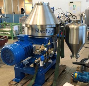 centrifuga per l'industria agroalimentare