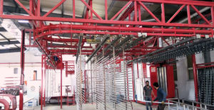 forno di cottura / a nastro trasportatore / elettrico / a gas