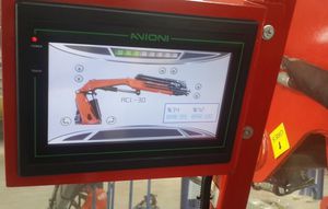 terminale HMI con touch screen / con tastiera / ad incastro / 800 x 480