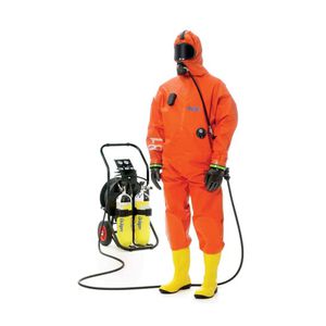 tuta impermeabile al gas / da lavoro / antiabrasione / di protezione chimica