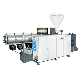 estrusore per tubi / per PVC / bivite parallela
