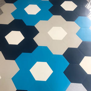 rivestimento di pavimenti in vinile