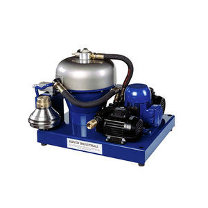centrifuga con scarico dall'alto