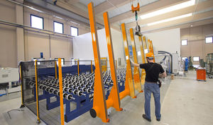 linea di produzione di vetro stratificato