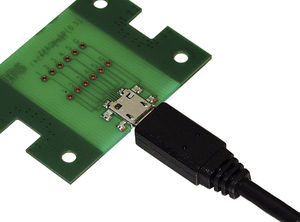 connettore USB / SMT / parallelo / per scheda elettronica