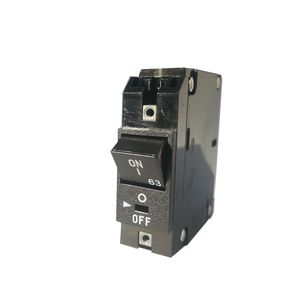 interruttore automatico idraulico-magnetico / unipolare / a riarmo manuale / tipo interruttore a oscillazione