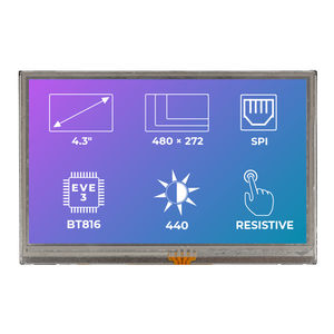 modulo di visualizzazione TFT 1