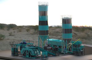blocchiera per manufatti in calcestruzzo
