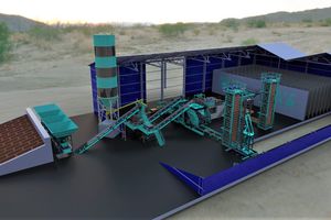 blocchiera per manufatti in calcestruzzo