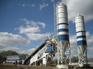 centrale di betonaggio mobile