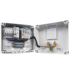 quadro di protezione con avviatore progressivo