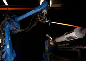metallizzazione mediante proiezione termica
