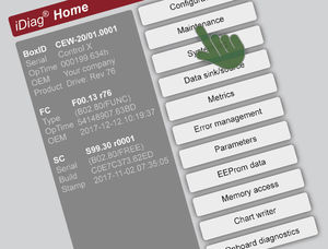 software di configurazione e diagnostica