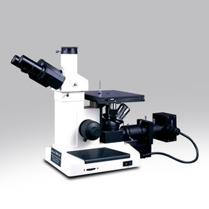 microscopio metallurgico / ottico / invertito / trinoculare