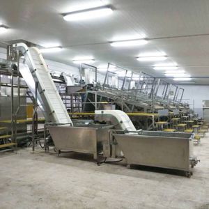 linea di trasformazione per gamberetti