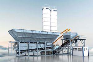 centrale di betonaggio stazionario