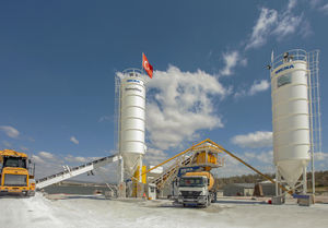 centrale di betonaggio mobile