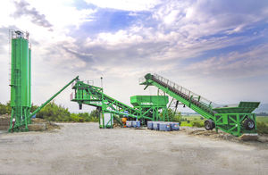 centrale di betonaggio mobile