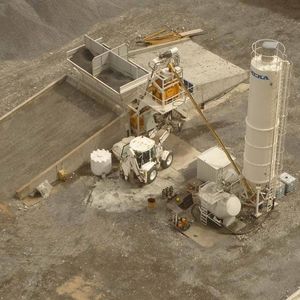 centrale di betonaggio stazionario