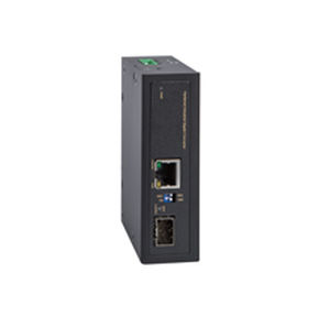 convertitore di media / Ethernet gigabit / su guida DIN / a scomparsa