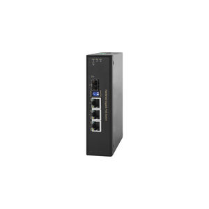switch Ethernet non gestibile / 4 porte / guida DIN / ridondante
