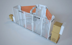 cella robotizzata di saldatura