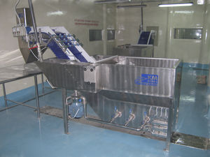 lavatrice agroalimentare per gamberetti