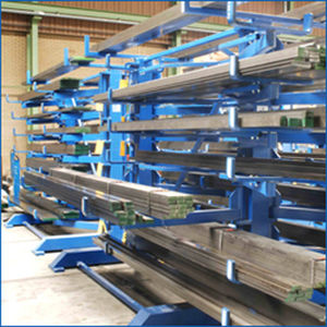 scaffalatura per movimentazione