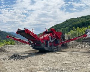 vaglio sgrossatore per cantiere di costruzione 1