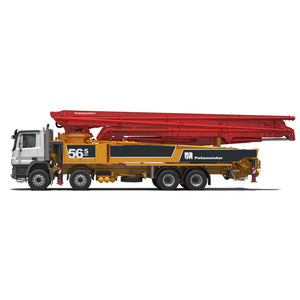 pompa autocarrata per calcestruzzo per cantiere 1